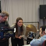 Die Dreharbeiten zur Berichterstattung der RTL West Journalisten standen am vergangen Freitag im Fokus der Rocket Stars Bandprobe