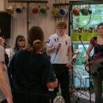 Generalprobe zu Connect with Music im Musicus e.V. Bandprobenraum  Foto 4